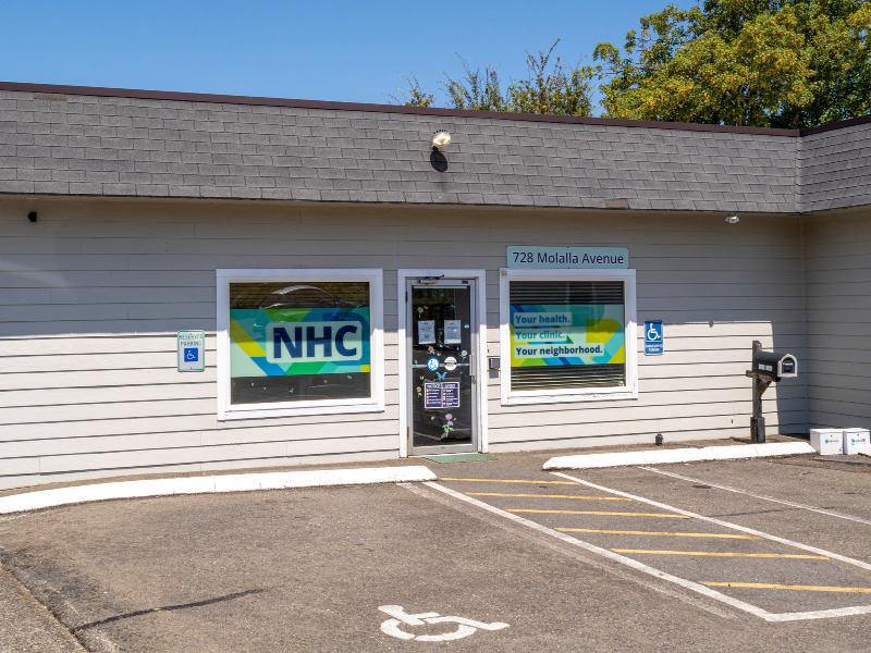 The outside of the NHC Oregon City Medical Clinic building
